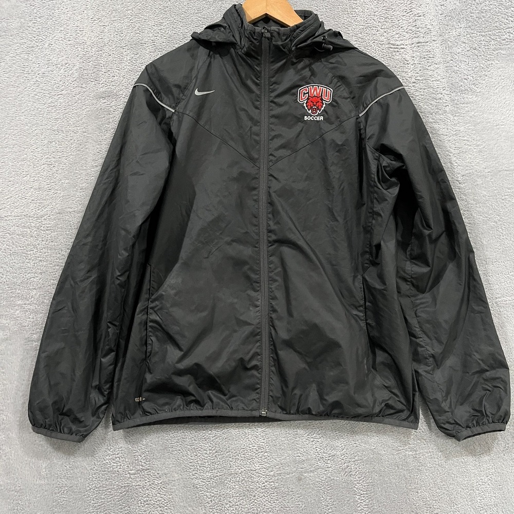 Nike Storm Fit Woven‎ Jacket with Packable Hood 799184-060 Women Large Soccer